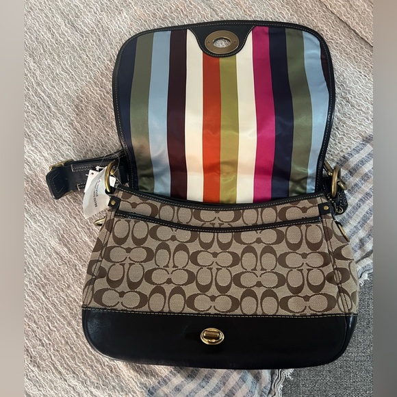 Coach Signature Legacy Shoulder Bag - Picture 6 of 10